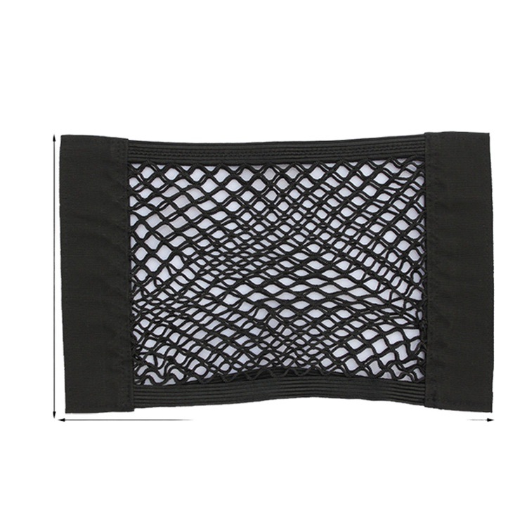 Coche Velcro bolsillo neto tronco de almacenamiento neto bolsa de almacenamiento de coche extintor de incendios suministros de red fija