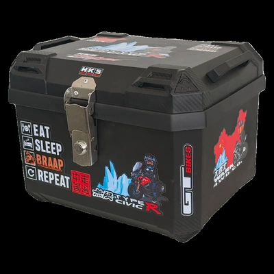 Waterproof Electric Vehicle Trunk – Electric car tail box - chinese-heart-45l-capacity-includes-lining-bottom-plate