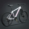 Luter-White Pink-Fortune Wheel-26 Inch 24 Speed (Suitable for 160-198cm)
