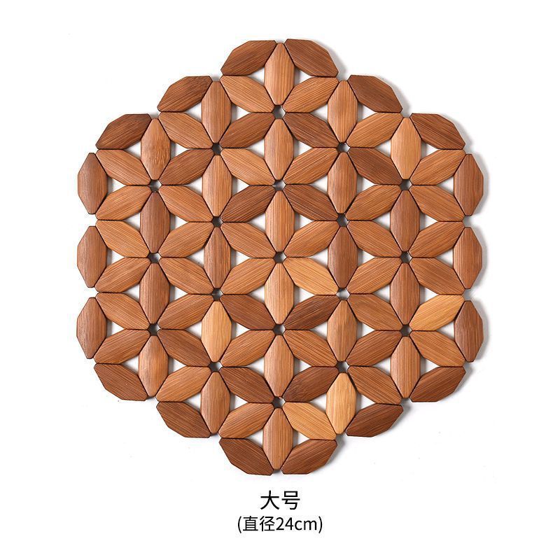 楠竹砂锅垫家用竹制垫隔热垫防烫餐垫耐高温盘碗垫餐桌桌面边缘无|undefined