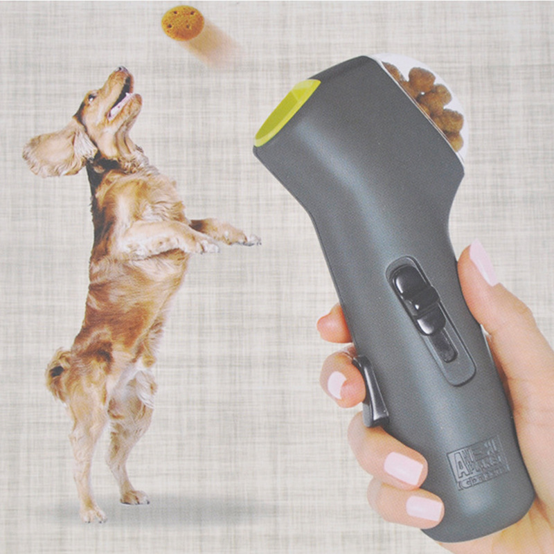 国境を越えた新しいペットフィーダー屋外トレーニングフィーダー犬スナックカタパルトプレス発射犬のおもちゃ|undefined