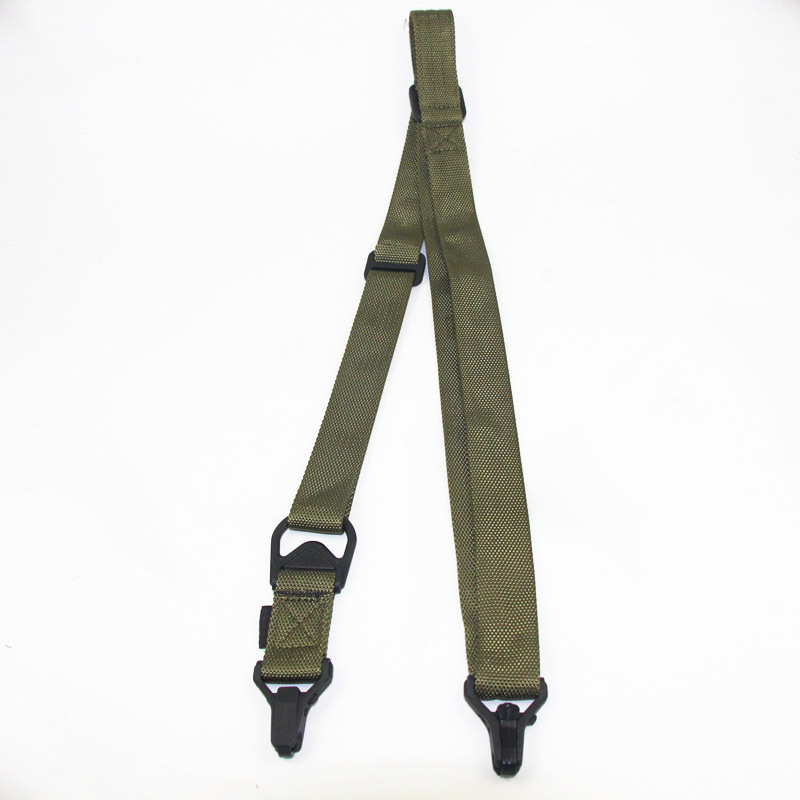 Suministro transfronterizo suministros al aire libre táctico pistola cuerda MS3 dos puntos Correa americana multifuncional ventilador militar cinturón de seguridad