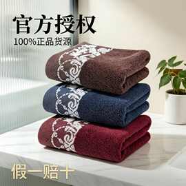金号经典提缎毛巾 多色可选 100% 长绒棉 生态纺织品认证团购跨境