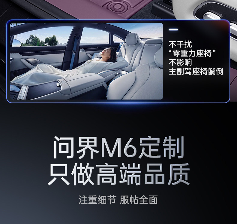 Suitable for Aito M6 Floor Mats Tpe2026 New Model Huawei Car Interior Modification Accessories Trunk Mat Supplies