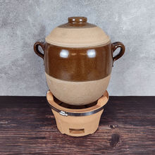 砂锅大容量特大号老式土砂锅炖锅砂罐煲汤家用陶瓷沙罐燃气小沙锅