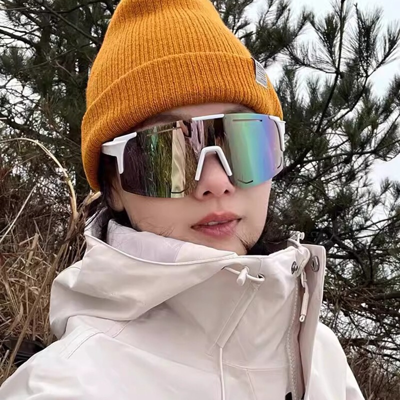 アウトドア登山サングラス女性登山道路騎行防風ゴーグル徒歩雪山スキーランニングサングラス|undefined