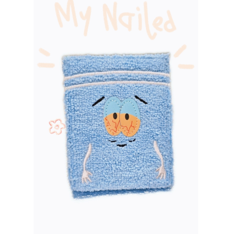 Ready Stock Towel Person Wallet Cloth Embroidered Anime Fashion Wallet, Cute Wallet for Women, Short 80% off for Men