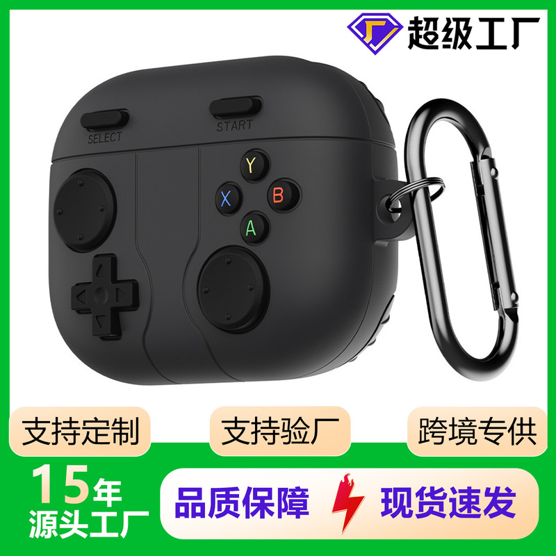 Suitable for Moto Buds Headphone Shell Retro Game Console Liquid Silicone Lenovo Moto Buds Soft Shell Protective Cover