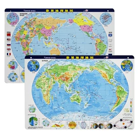 儿童读物;拼图、拼板;地图