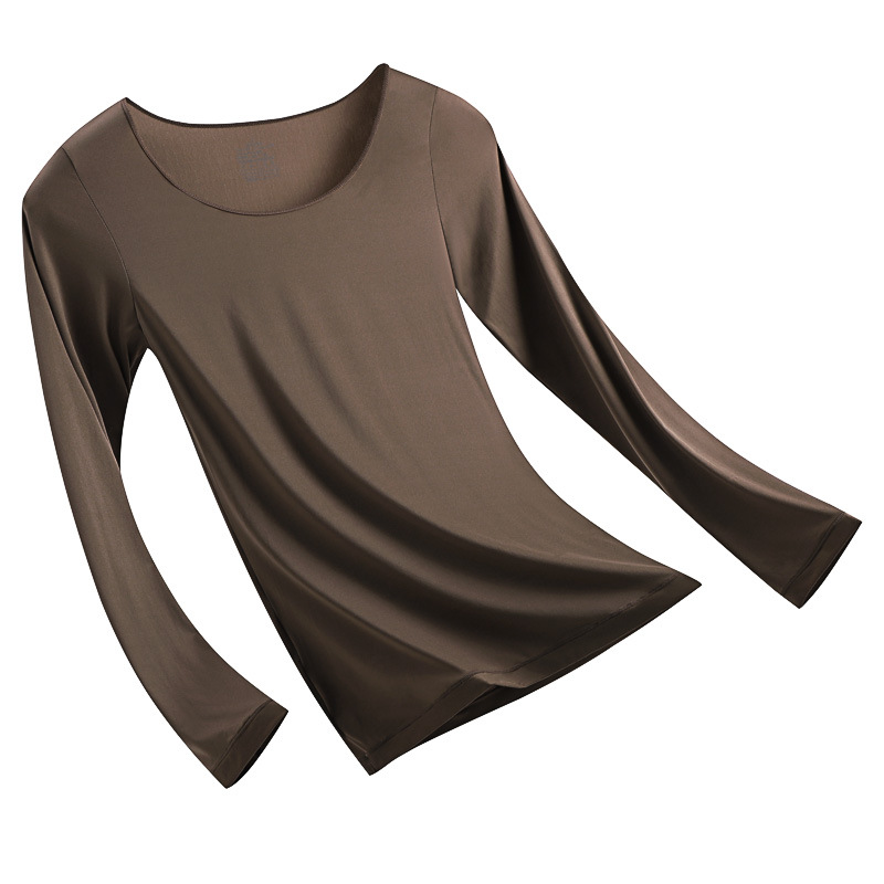 외부 착용 난방 HYALURONIC ACID 피부-미용 의류 가을 및 겨울 열 속옷 높은 탄성 가을 옷 가을 바지 피부 영양 의류 여성베이스 셔츠