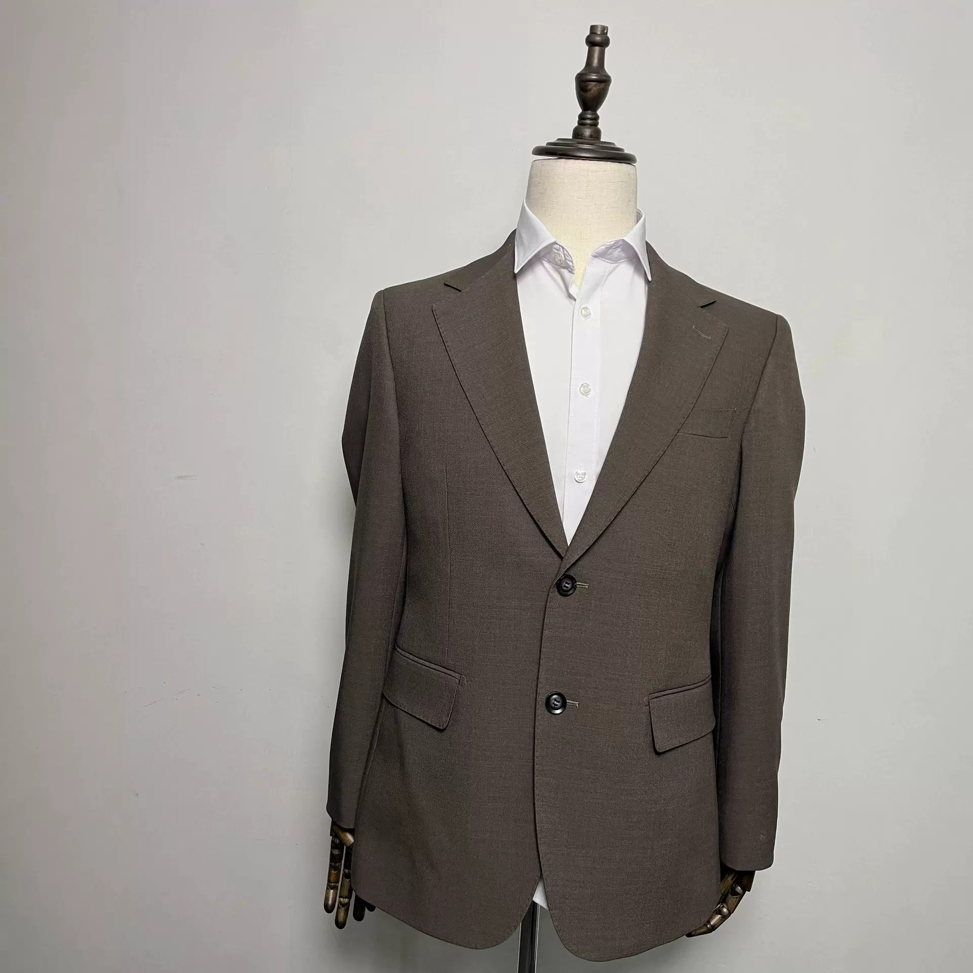 男款西装二件套装新郎结婚礼服商务正装两粒扣男式西服西装男套装