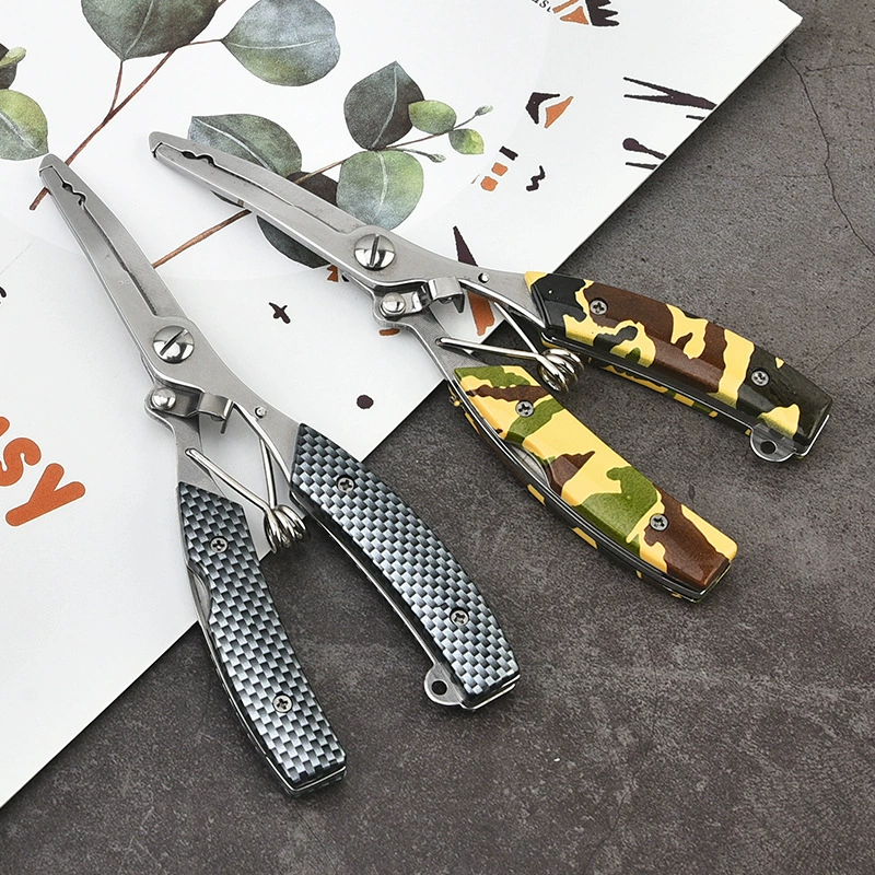 Производитель оптом рыболовные плоскогубцы локоть многофункциональные плоскогубцы для приманки рыболовные плоскогубцы рыболовные ножницы рыболовные инструменты ножницы для лески