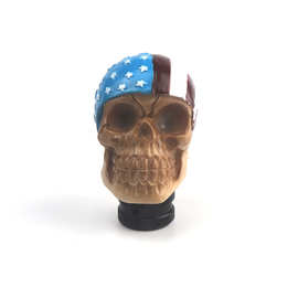 汽车改装骷髅头排挡头手动档把头换档杆个性赛车波棍头拉手柄通用