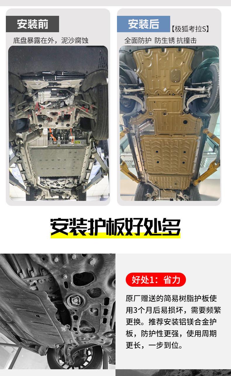 2024 Model Original C16 Engine Guard Plate Motor Extended-Range Version Underbody Protection