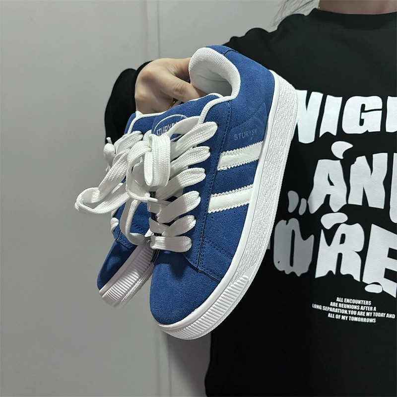 Корейская версия студентов дикая ниша удобный повседневный тренд хлебная обувь ins уличная стрельба ретро Харадзюку классическая доска обувь осень