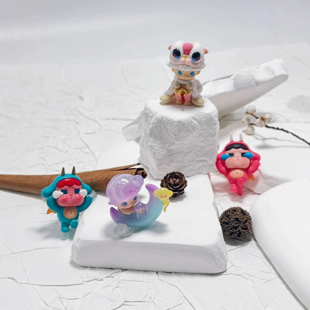 Минифигурка, трендовая игрушка из ПВХ, ручная работа