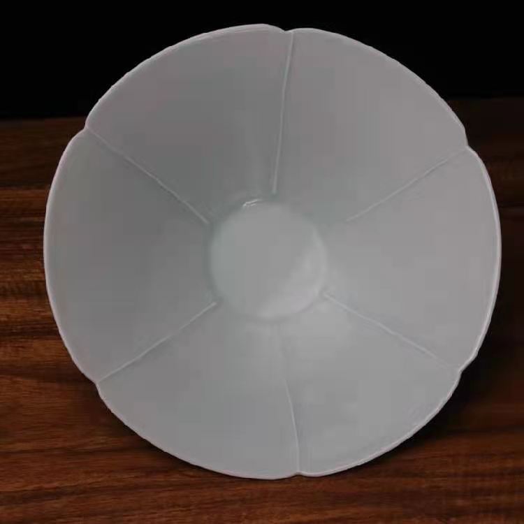 景德镇中式仿古影青湖田窑雕刻花卉壶承干泡茶盘陶瓷茶点盘茶具