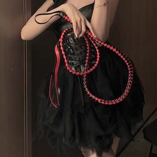 Ƥ��pu��ɫ��cos�Tʿ�b��lolita�߱��f�}�������Ů����Ƥ���Ʒ