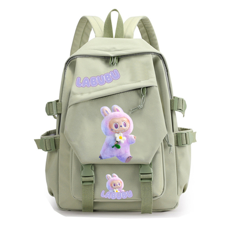 新しいバブルマトラ ラブブ プリントランドセル 小学生 中学生 おしゃれ 通気性 カジュアル バックパック|undefined