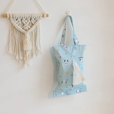 Melo Kuromi Waterproof Hanging Paper: Car tissue box/set - c-pc-dog