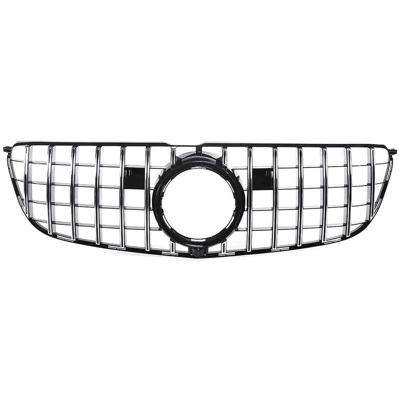 Mercedes-Benz – Zhongwang Grille for Mercedes-Benz - 2016-2019-x166-vertical-bar-gt-silver