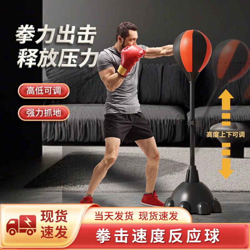 Boxing Reaction Speed Ball Household Reaction Target Children Adult Boxing Target Vertical Decompression Dodge Training Equipment Sandbag