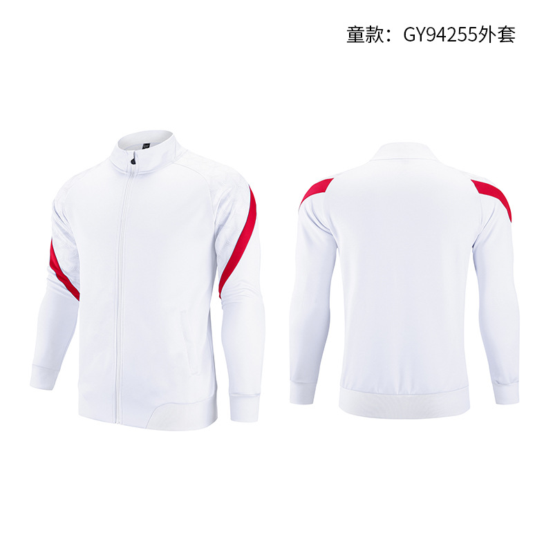 Juegos de otoño y invierno, ropa de equipo, manga de hombro, carrera transfronteriza de dos piezas, traje deportivo de hombre personalizado