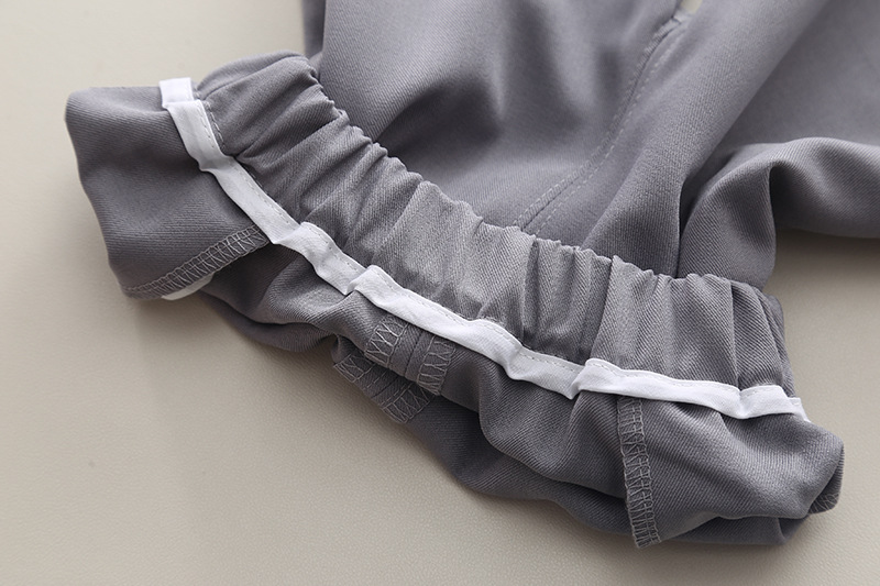 Jungen 2024 Neue Frühling und Herbst Hübsche Kinder College Stil Krawatte Streifen Zwei Stück Set Baby Kleidung Trendy_voghion.com