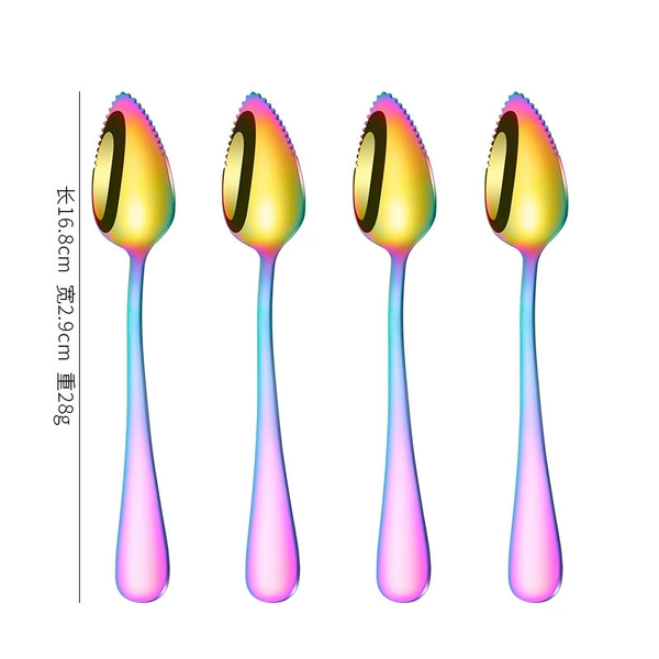 Colorful Grapefruit Spoon [Pack of 4]