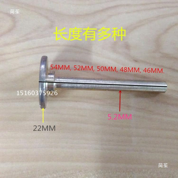 Stool type flush valve core copper push rod pedal flush valve core seal ring squatting pan accessories hand press flush valve
