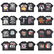 �羳��Ʒ��Hellstarŷ������T-shirts ˮϴ���޿��ɶ���T���¿�