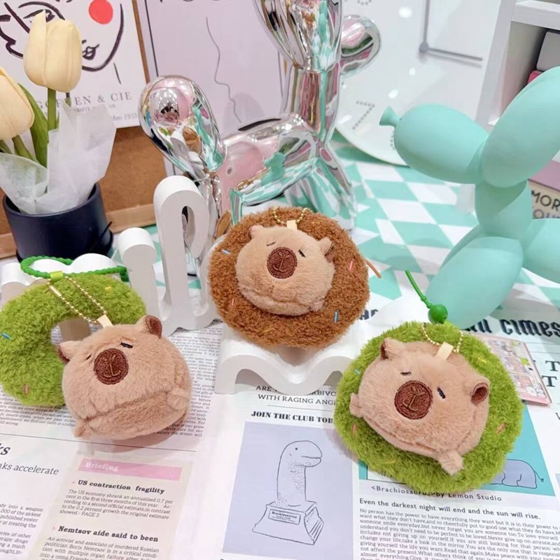 Annual Meeting Event Small Gift Cute Internet Celebrant Expression Bag Cartoon Plush Pendant Explosions Wenchuang Doll Machine Small Doll