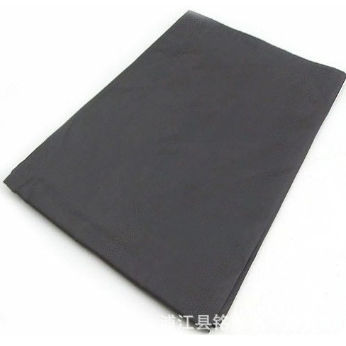 Tela de corte de pelo de suministro directo transfronterizo extra grande Gestión del cabello para adultos Delantal de tela de corte de pelo negro 140*90