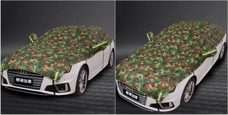 Car cover car cover half cover sun-proof thickened sun-proof heat-proof dust-proof rain-proof cover car cover full car cover