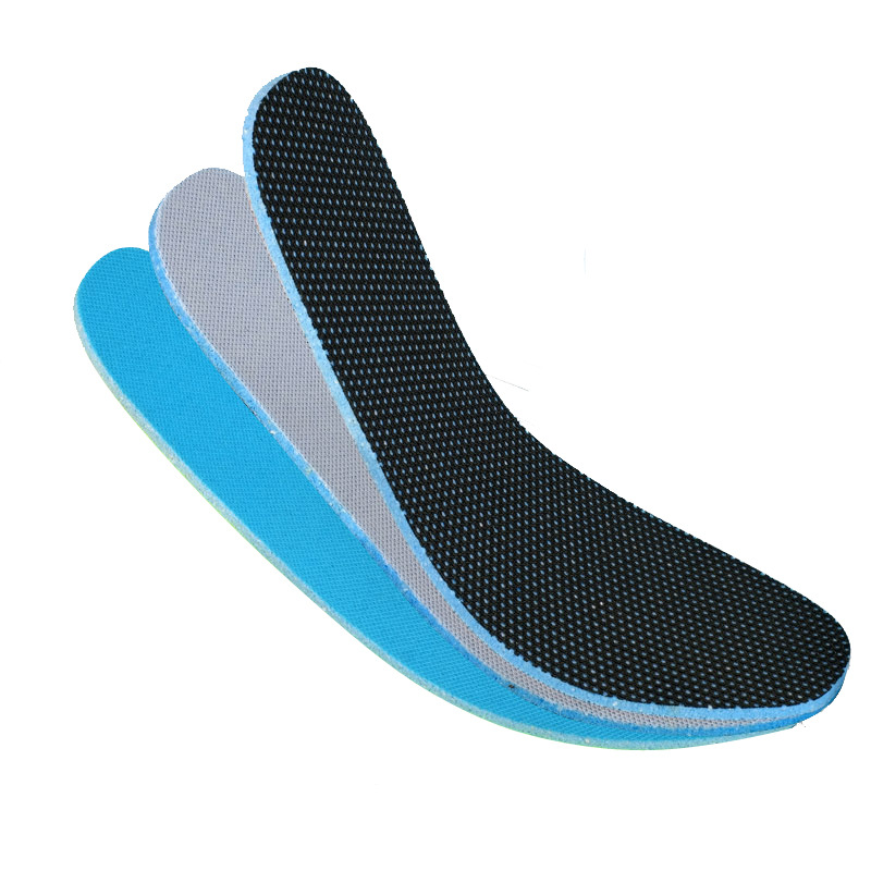 Plantilla deportiva suave de alta elasticidad sudor plantillas absorbentes y desodorante para hombres y mujeres de ocio masaje deportes plantilla