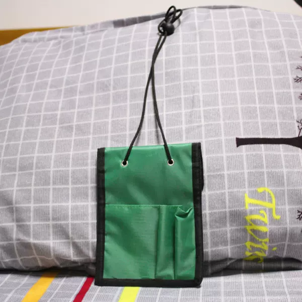 Exhibition Id Card Holder 600D Oxford Cloth Multi-Functional Card Holder with Lanyard Clutch Bag Hanging Neck Id Bag Manufacturer