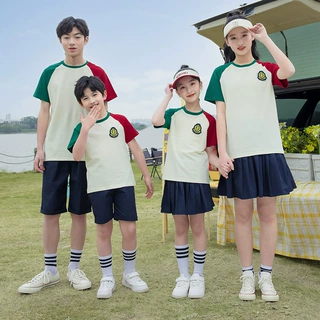 61小学生校服夏天学院风儿童班服套装运动服棒球服夏季幼儿园园服