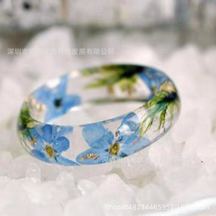 �羳��Ʒ�M���ǻ����֬��ָ2 Pcs Handmade Floral Ring