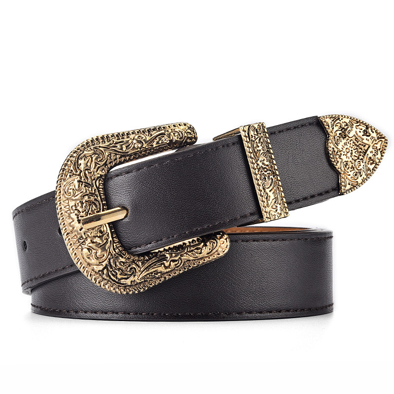 100g Weight Belt Classification 1 Piece Quantity Daily, Street Occasion Pu Leather, Alloy Material Solid Color Pattern Women's Gender Basic, Classic Style Style Basic Classic Style Solid Color Pu Leather Alloy Women's Leather Belts 12