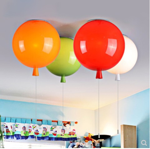 Children's Room Trendy Balloon Chandelier Wall Lamp Simple Modern Hallway Decoration Bedroom Kindergarten Ceiling Lamp