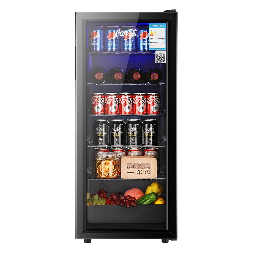 Sast/Xianke Factory Direct Delivery Home Refrigerator Living Room Ice Bar Transparent Small Refrigerator Display Wine Cabinet