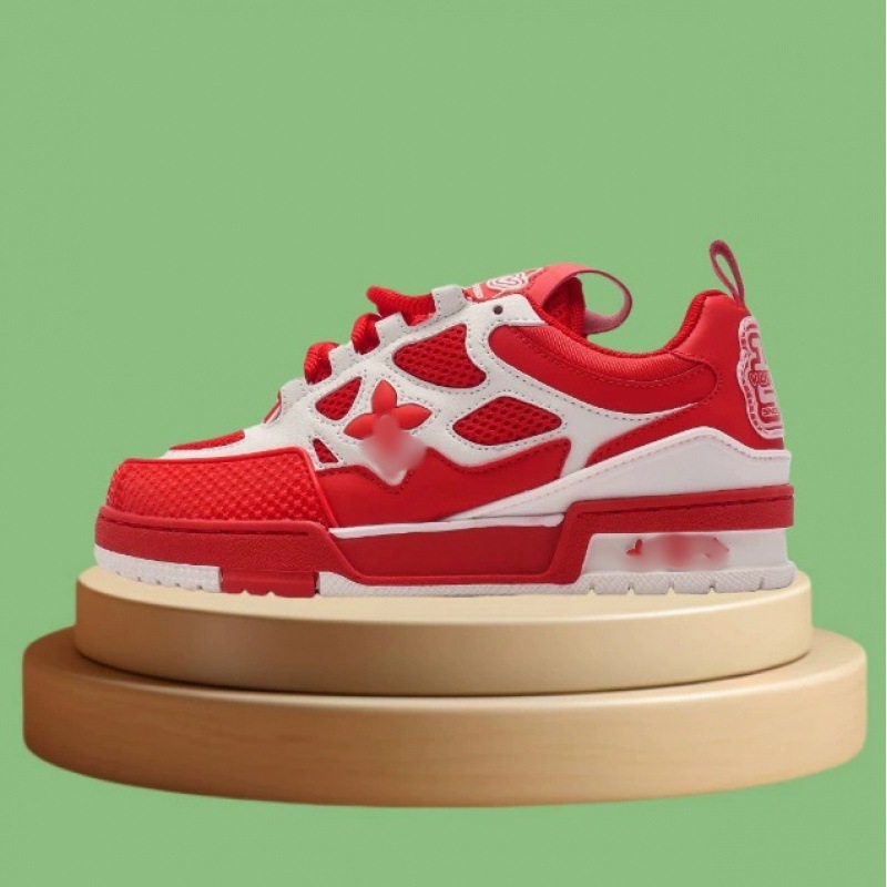 Zapatos de Putian, zapatos de pareja de moda de trainer, zapatos de tablero en relieve, zapatos gordos, zapatos deportivos de plataforma de aumento de moda