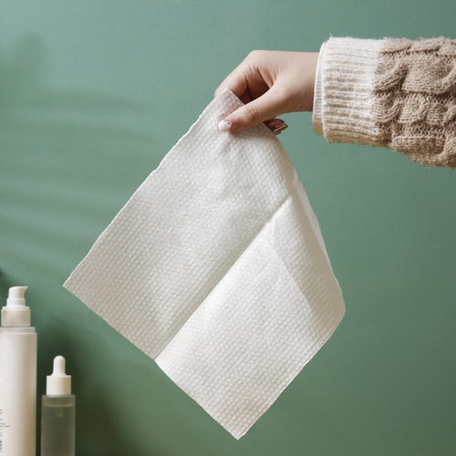 Xiyiou disposable face towel, dry and wet dual-use cotton soft towel, makeup remover cleansing towel, makeup cotton removable face towel