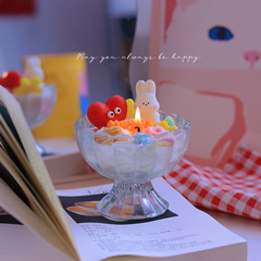 原創小眾生日香薰蠟燭禮盒擺件香氛蛋糕設計感伴手禮可愛送女生