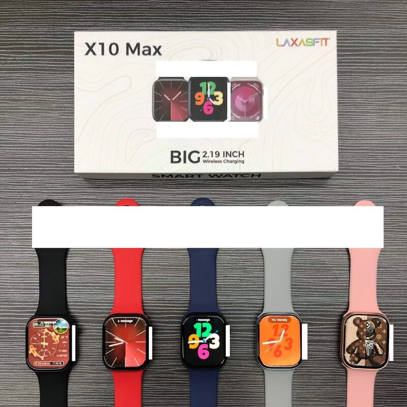 X10 Max Smart Watch Bluetooth Call Step Information Reminder Sports Heart Rate Blood Pressure Sleep Health Monitoring