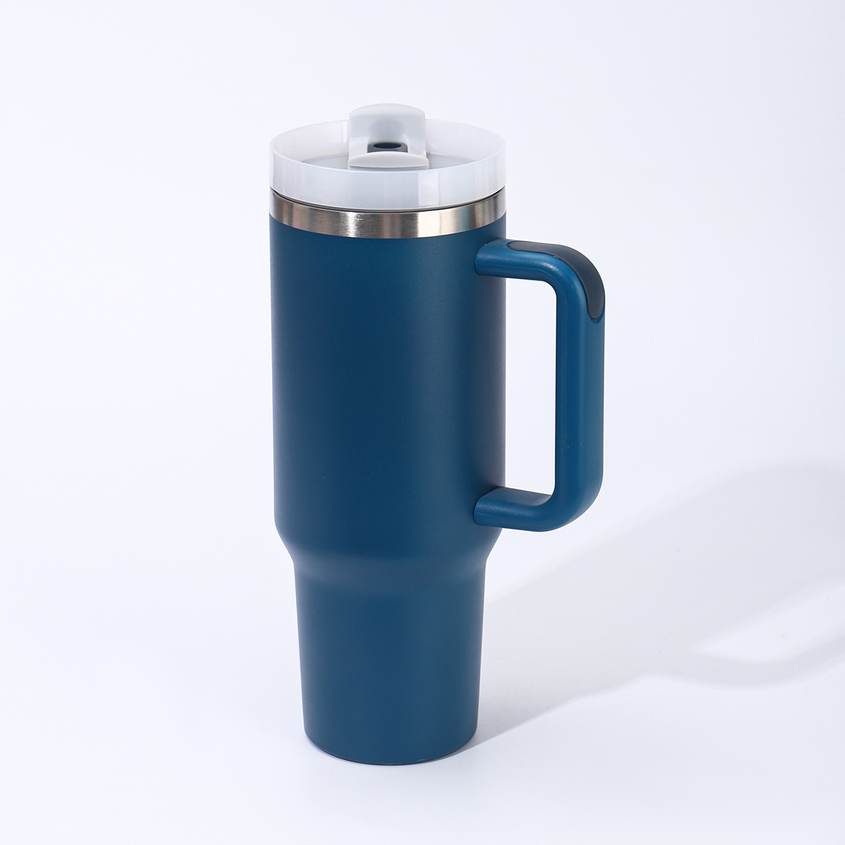 Gran capacidad de segunda generación 30oz mango taza de automóvil aislamiento térmico aislamiento frío taza de paja portátil 304 taza de hielo de acero inoxidable