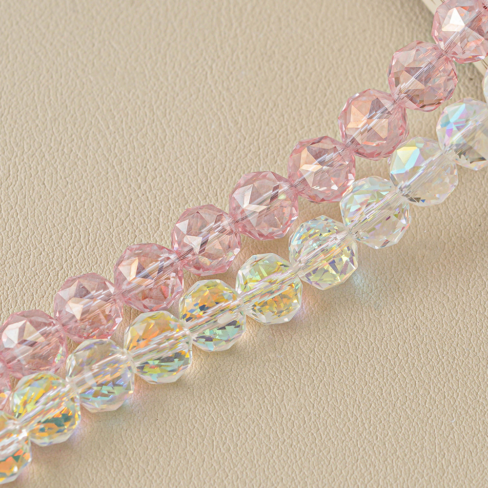 6mm cristal cuentas planas cristal cristal cuentas diy accesorios de joyería hechos a mano pulsera collar cadena de teléfono móvil material colgante