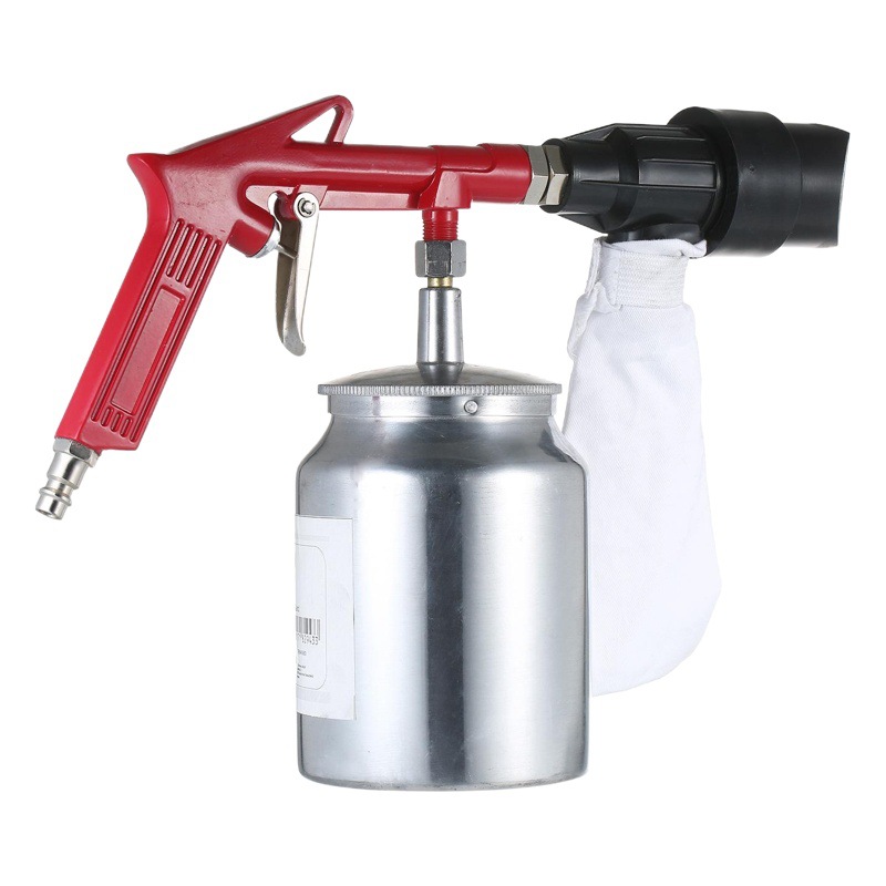 Fábrica al por mayor nueva pistola de chorro de arena de mano pequeña máquina de chorro de arena eliminación de óxido de plástico eliminación de aceite equipo de eliminación de impurezas