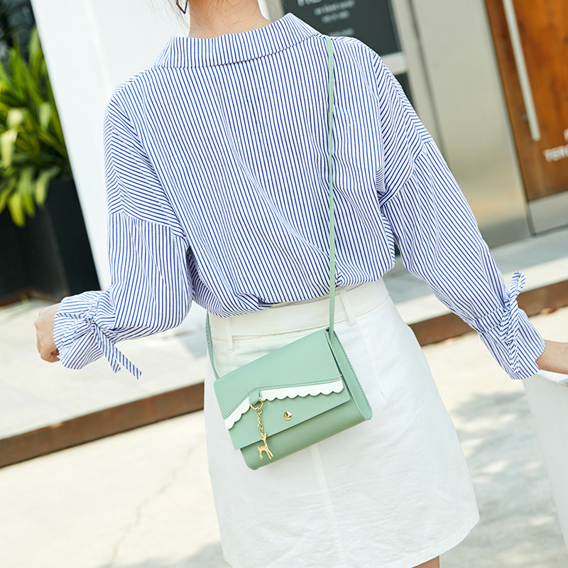 Nuova borsa a tracolla piccola, quadrata, alla moda, semplice, da donna, stile coreano 2024, mini borsa estiva trendy._voghion.com