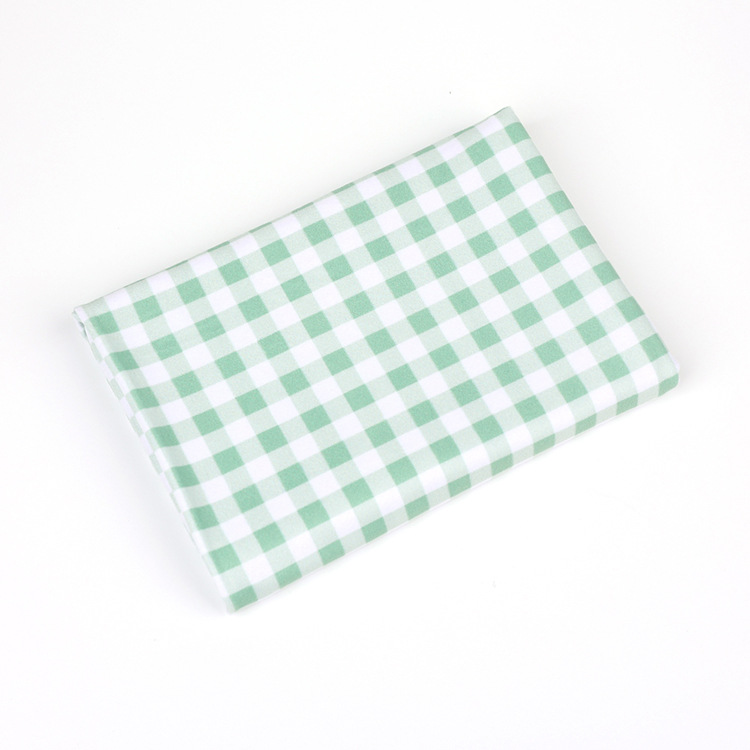 Fashion Green Plaid Baby Wrapping Cloth Swaddling Hat Quilt Suit Wholesale Nihaojewelry display picture 6